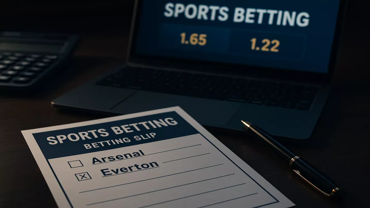 1X2 vs Double Chance betting slip comparison showing Arsenal vs Everton match odds